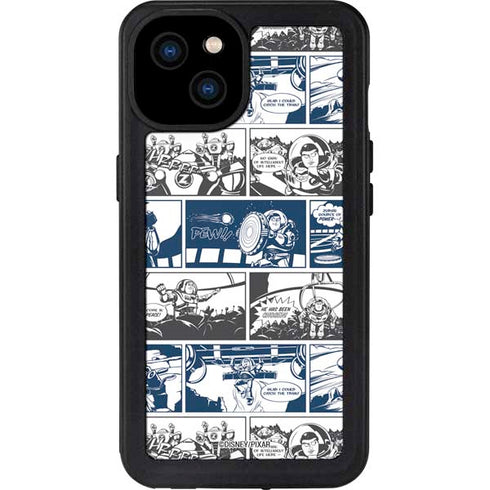 Disney Toy Story Comic Strip iPhone 15 Plus Waterproof Case